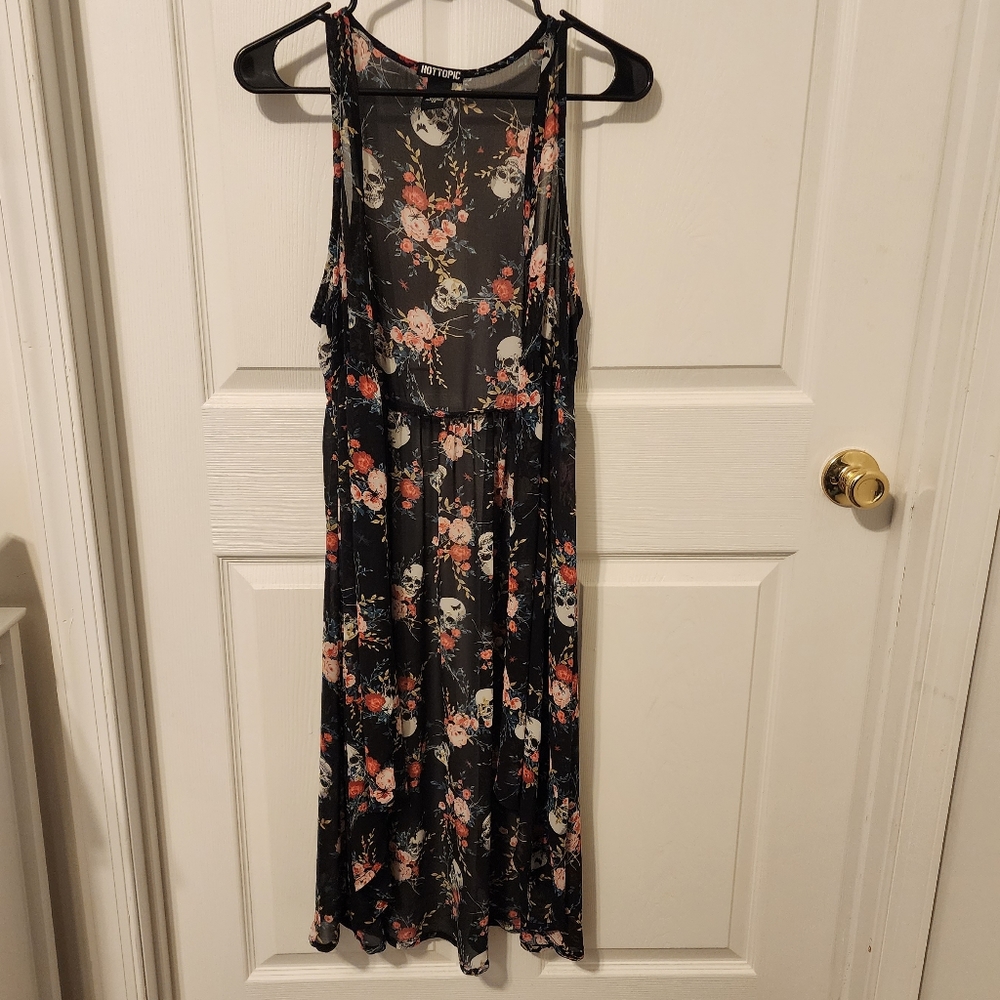 Skull Dressy Blouse